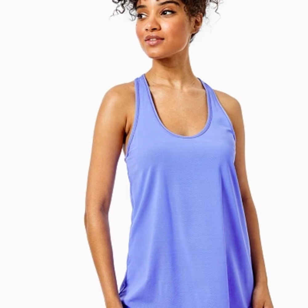 Lilly Pulitzer Athletic tank Aurora purple XL